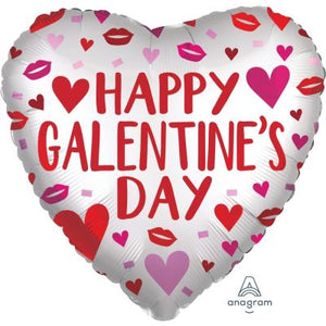 45cm Foil Balloon - Happy GALENTINES Day
