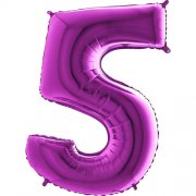 SuperShape Numbers PURPLE #5