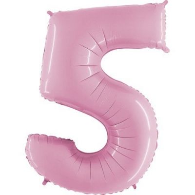SuperShape Numbers SOFT PINK #5
