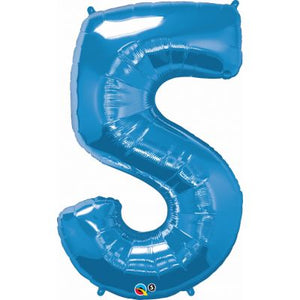 SuperShape Numbers BLUE #5