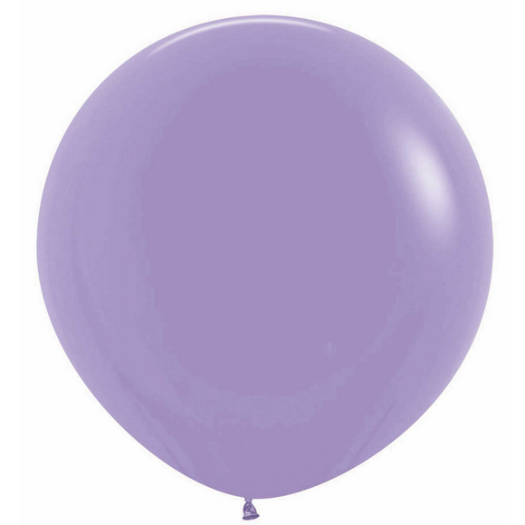 60cm LAVENDER Latex Balloons - 4Pk