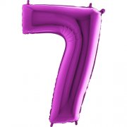 SuperShape Numbers PURPLE #7