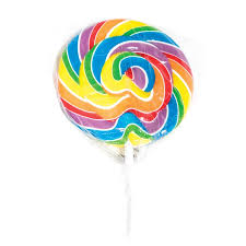 Sweet World SWIRL POPS - Rainbow - Medium 80gm