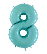 SuperShape Numbers BABY BLUE #8