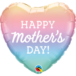 45cm Foil Balloon - HAPPY MOTHER'S DAY