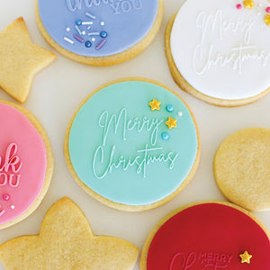 Sugar Crafty Embosser - MERRY CHRISTMAS