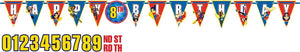 Jumbo Letter Banner Kit (add on age)  -DC SUPER HERO GIRL