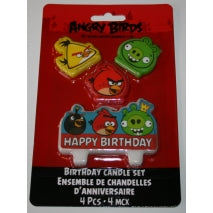 Birthday Candle Set - ANGRY BIRDS