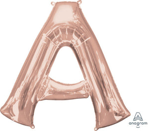 SuperShape Letter ROSE GOLD "A"