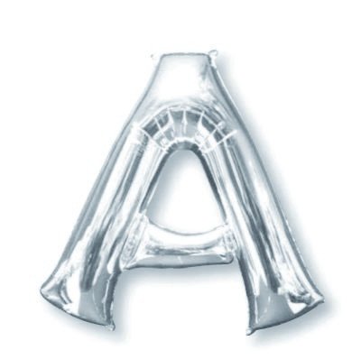 SuperShape Letter SILVER 