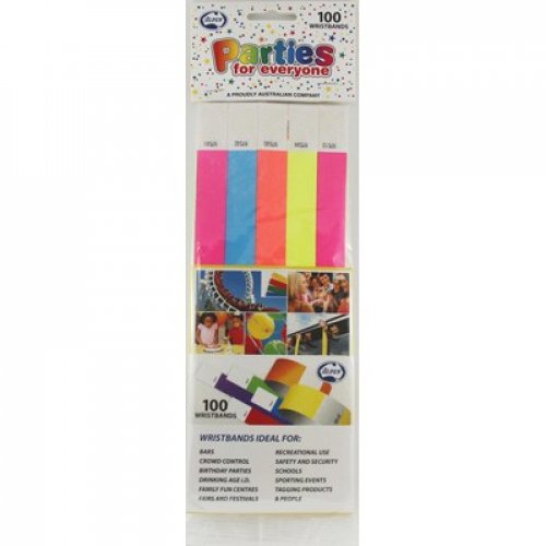 ASSORTED Wristbands - 100pc