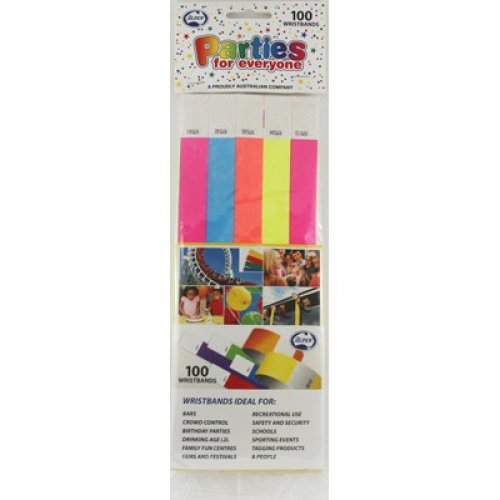 ASSORTED Wristbands - 100pc