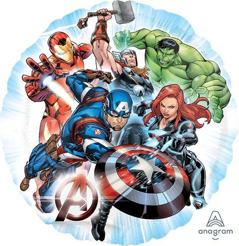 45cm Foil Balloon - AVENGERS