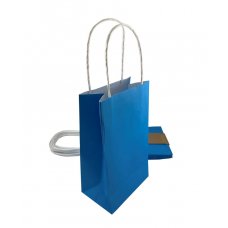 ECO PAPER PARTY BAGS - BLUE