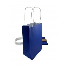 ECO PAPER PARTY BAGS - ROYAL BLUE