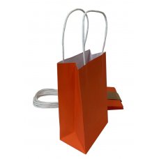 ECO PAPER PARTY BAGS - ORANGE