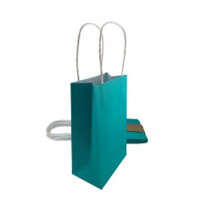 ECO PAPER PARTY BAGS - TEAL