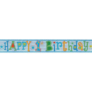 Banner - Happy 1st Birthday BOY