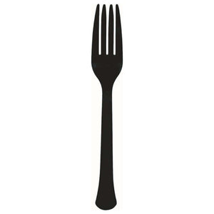 BLACK - Plastic Forks