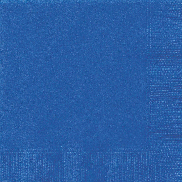 ROYAL BLUE - Lunch Napkins 20Pk