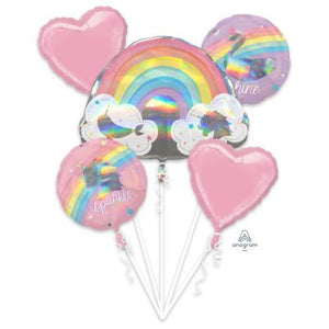 Balloon Bouquet - UNICORN SPARKLE WITH RAINBOW