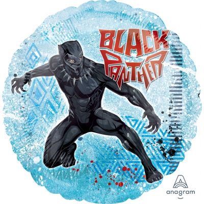 45cm Foil Balloon - BLACK PANTHER