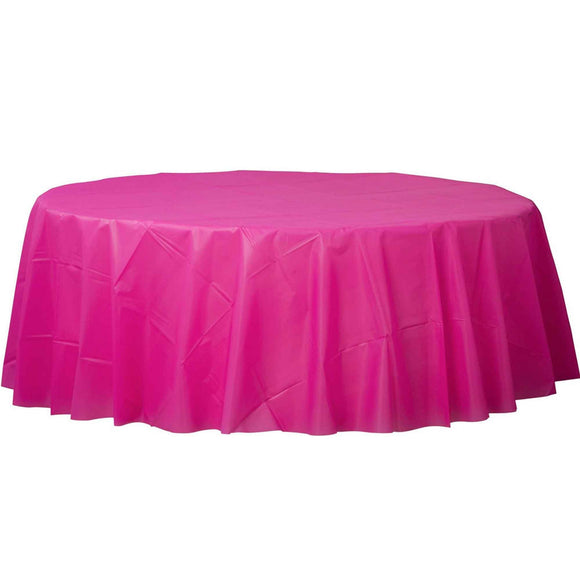 Bright Pink - Table Cover ROUND