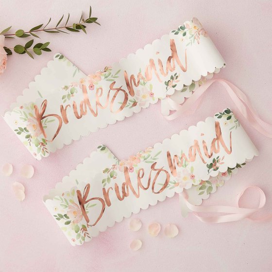 BRIDESMAID SASH