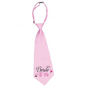 BACHELORETTE LARGE TIE - BRIDE TO BE