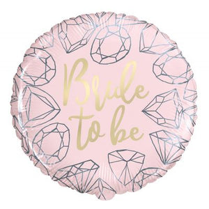 45cm Foil Balloon - BRIDE TO BE