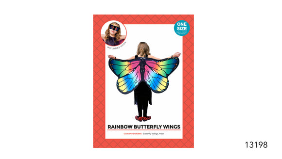RAINBOW BUTTERFLY WINGS - CHILD