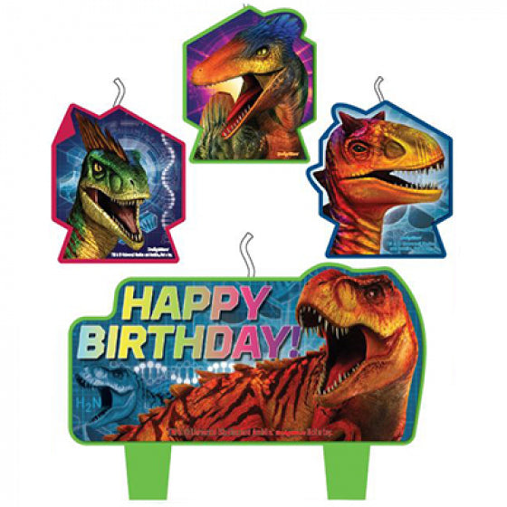 Birthday Candle Set - JURASSIC WORLD
