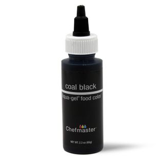 Chefmaster Liqua-gel Food Colour - COAL BLACK 65gm