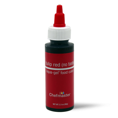Chefmaster Liqua-gel Food Colour - TULIP RED 65gm