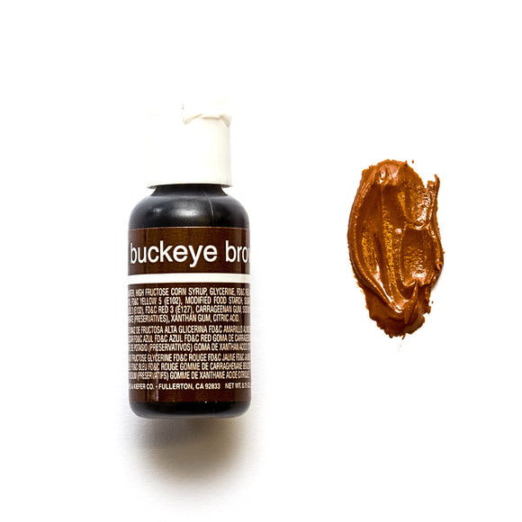 Chefmaster Liqua-gel Food Colour - BUCKEYE BROWN