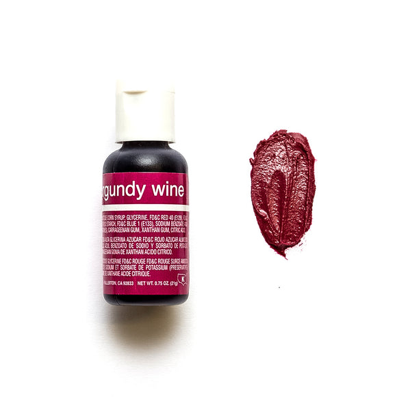 Chefmaster Liqua-gel Food Colour - BURGUNDY