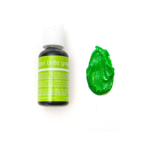 Chefmaster Liqua-gel Food Colour - NEON BRITE GREEN