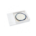 Mondo Cookie Box 9cm White with Sliding Transparent Lid