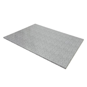 CAKE BOARD - Rectangle CHECKER PLATE 12"x18"