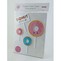 Acrylic Cake Topper - DONUT KIT 4PC