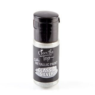 Over the Top Edible Paint - SILVER