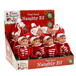 Elf on the Shelf - NAUGHTY RED