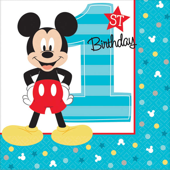 **DL**FUN TO BE ONE MICKEY MOUSE - BEV NAPKINS