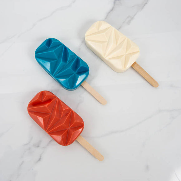 SUGAR CRAFTY Silicone Mould - GEO TRI POPS