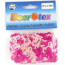 Decorative Confetti Scatters- IT'S A GIRL
