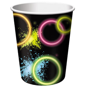 **CLEARANCE** Party Paper Cups - NEON GLOW STICKS (DL)