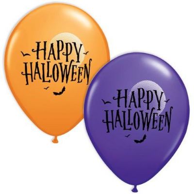 Latex 30cm Balloon - HAPPY HALLOWEEN