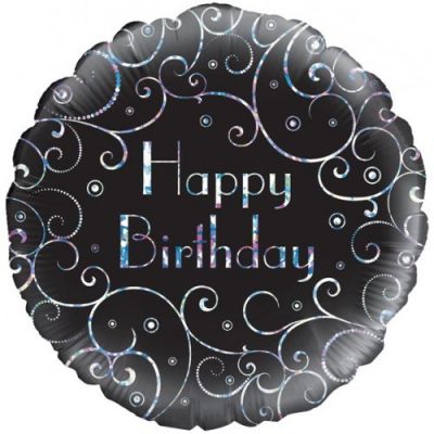 45cm Foil Balloon - HAPPY BIRTHDAY