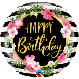45cm Foil Balloon - Happy Birthday