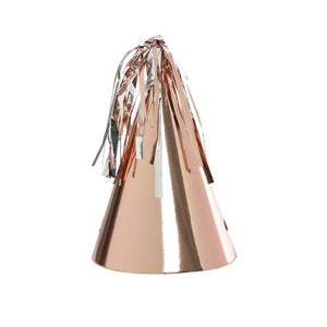 Birthday Paper Hat - ROSE GOLD